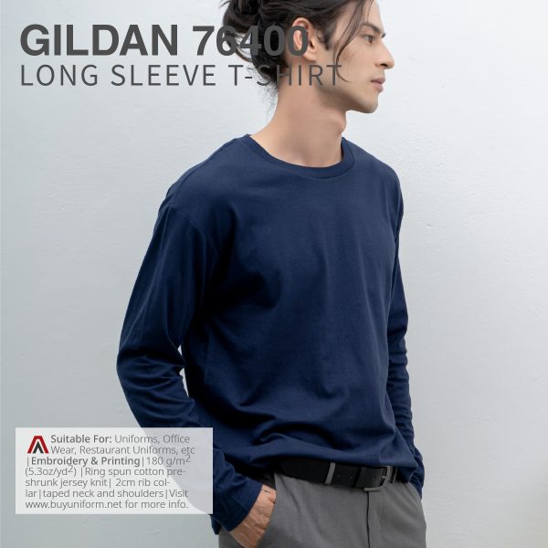 Adult Long Sleeve T-Shirt Gildan 76400 - Image 3